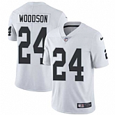 Nike Oakland Raiders #24 Charles Woodson White NFL Vapor Untouchable Limited Jersey,baseball caps,new era cap wholesale,wholesale hats